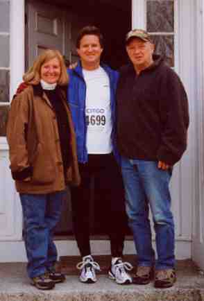 John and his parents